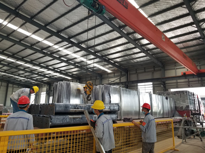 江蘇榮大發(fā)往河南公交車(chē)不銹鋼候車(chē)亭發(fā)貨記錄